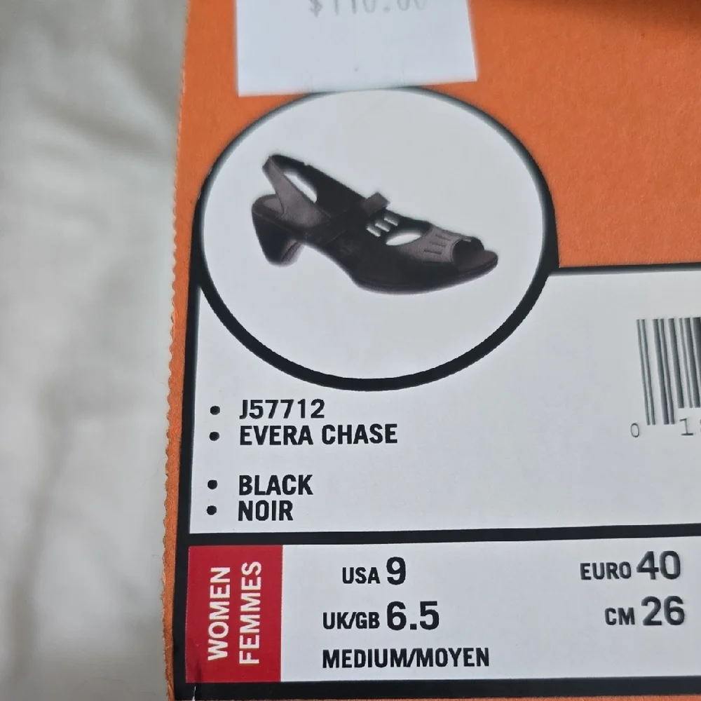 Merrell Women's Black Heeled Sandals